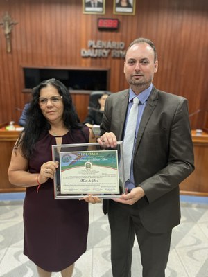 Entrega do Diploma Professora Elaine... 10/10/2023