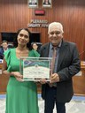 Entrega do Diploma Professora Elaine... 10/10/2023