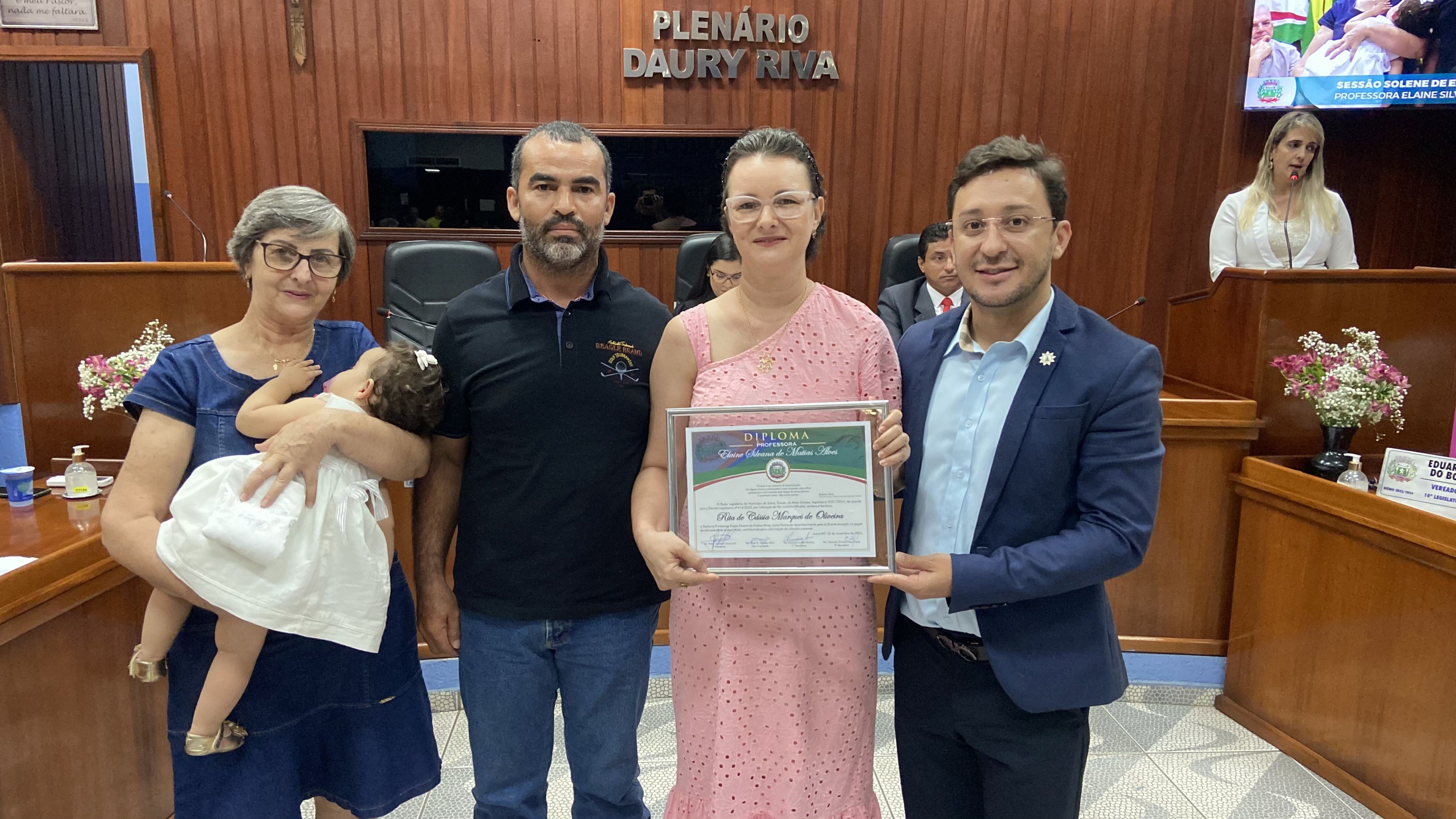 Entrega do Diploma Professora Elaine... 10/10/2023