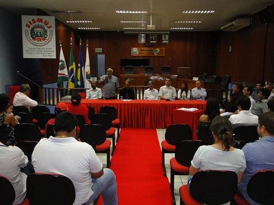 Posse da nova diretoria do SISMUJ.