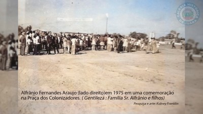 Comemoração na Praça dos Colonizadores - 1975