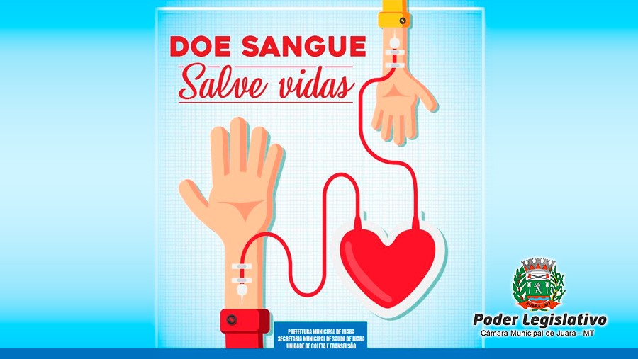 25 de novembro: Dia Nacional do Doador Voluntário de Sangue.