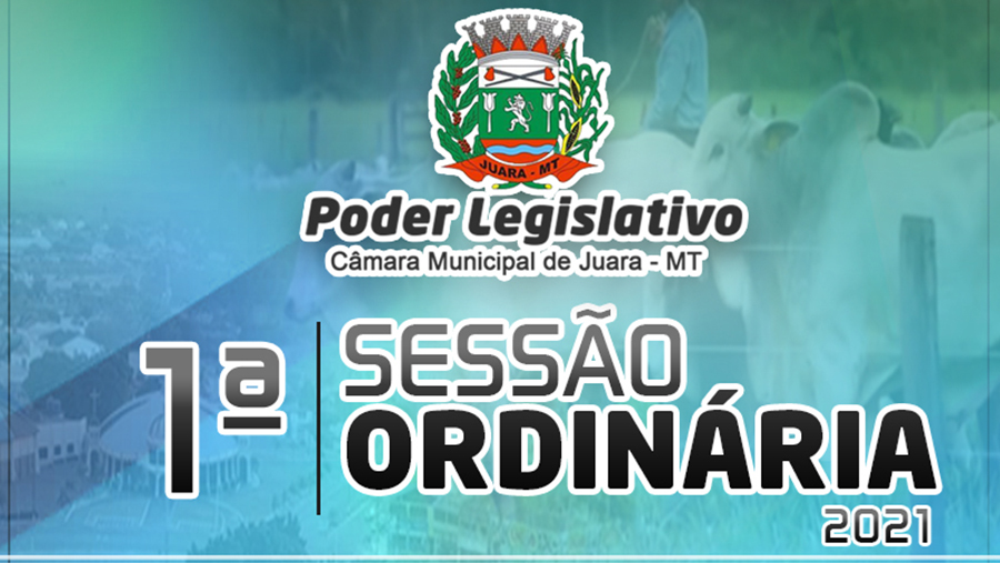 Acontecerá nesta segunda-feira 08 de fevereiro às 19h30 a 1ª Sessão Ordinária do Poder Legislativo Juarense.