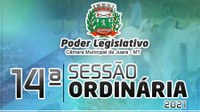 Acontecerá nesta segunda-feira 14 de junho às 19h30 a 14ª Sessão Ordinária do Poder Legislativo Juarense