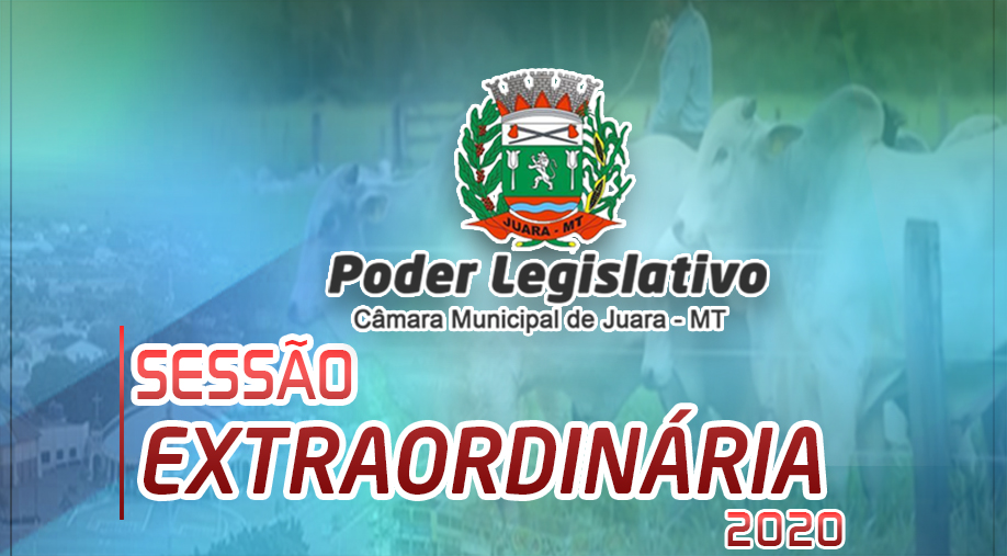 Acontecerá nesta segunda-feira 28 de setembro às 19h30 a 6ª Sessão Extraordinária do Poder Legislativo Juarense.