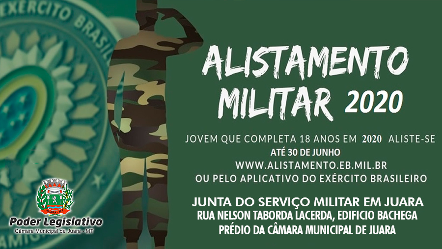 Alistamento militar 2020 pode ser feito pela internet