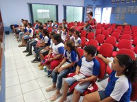 Alunos da Escola Comendador visitam Câmara Municipal de Juara.