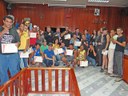 Atletas do boxe de Juara são homenageados pela Câmara Municipal.