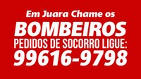 Bombeiros estão em Juara para combater queimadas 24 horas por dia na cidade e no campo.