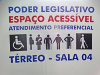 Câmara cria Espaço Acessível para atender pessoas com necessidades especiais.  