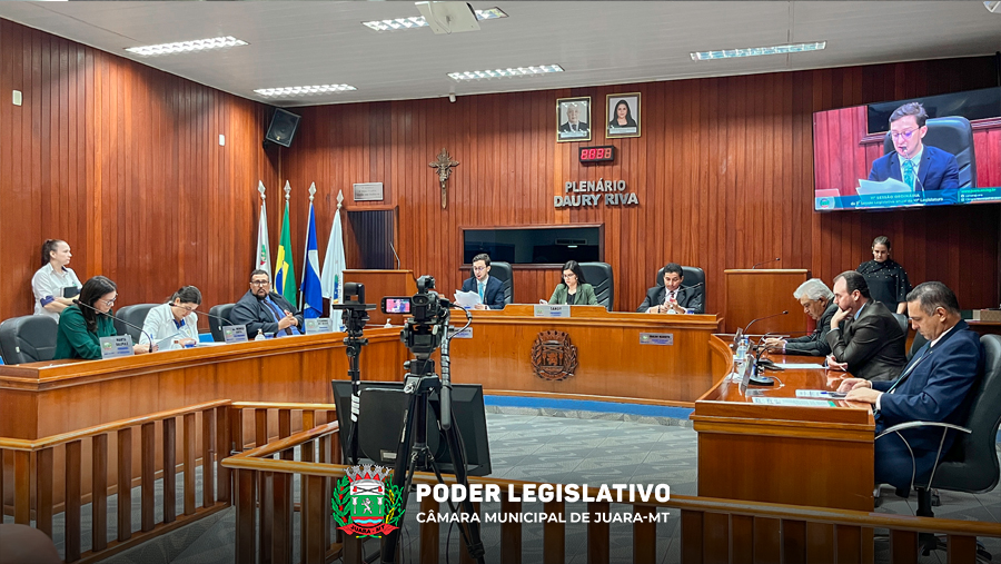 Câmara de Juara realiza 11ª Sessão Ordinária da 3ª Sessão Legislativa da 10ª Legislatura