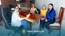 Câmara de Juara recebe representantes do Lions Clube em visita especial