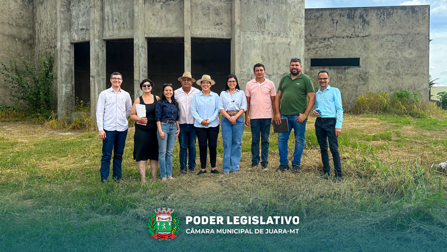 Câmara de Juara retoma obra da sede própria após 10 anos de paralisação