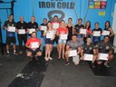 Câmara de Vereadores entrega Moções de Aplausos à integrantes da academia Iron Gold.