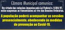 Câmara Municipal Comunica.