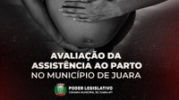 Câmara Municipal de Juara realiza pesquisa sobre violência obstétrica