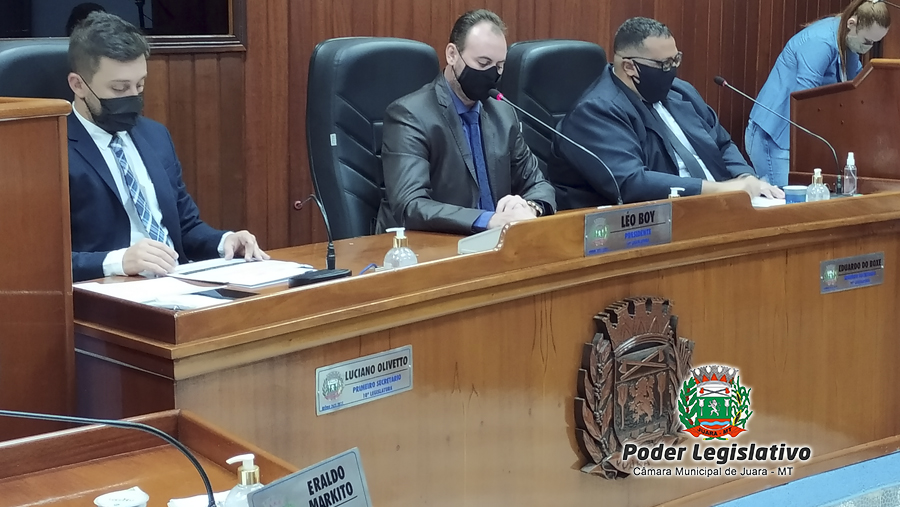 Câmara Municipal de Juara realizou duas sessões na noite da última segunda-feira 12 de julho.