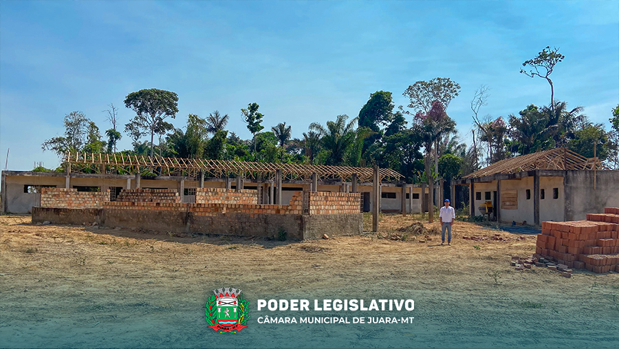 Requerimento solicita informações sobre retomada da obra da Escola Santo Antônio - Monte Azul