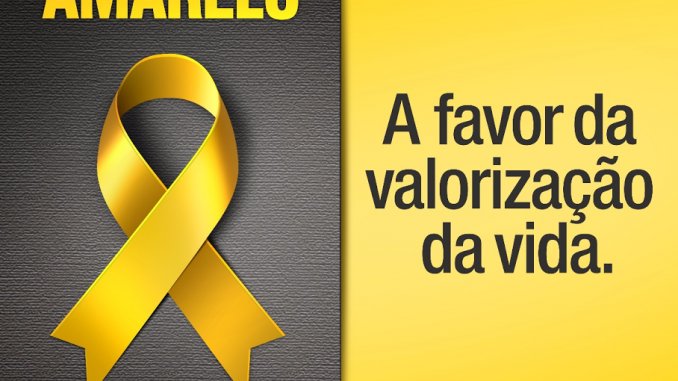 Campanha Setembro Amarelo fará caminhada pela valorização da vida.