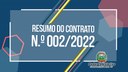 Clique aqui e veja o Resumo do Contrato N.º 002/2022 da Câmara Municipal de Juara