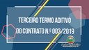 Confira aqui o Resumo do Terceiro Termo Aditivo do Contrato N.º 003/2019