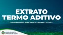 Confira o Extrato do Primeiro Termo Aditivo ao Contrato N.º 014/2023