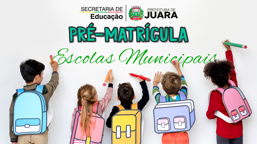 De 05 a 11 de dezembro Secretaria de Educação abre pré-matrícula online para escolas municipais