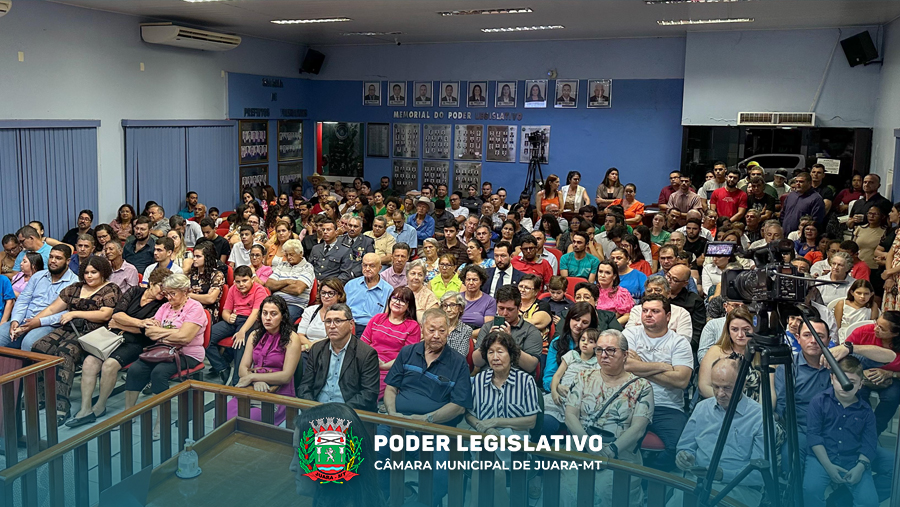 Em Sessão Solene, Títulos de Cidadão Juarense foram entregues pelos parlamentares de Juara