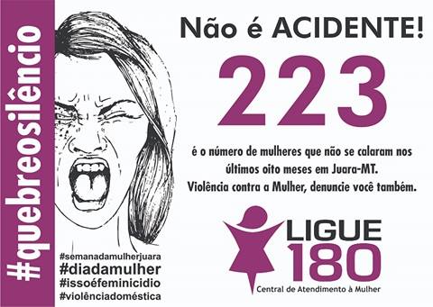 Entidades se unem para várias atividades na Semana da Mulher em Juara/MT.