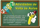 FIM DE FÉRIAS: Esta segunda-feira 31 marca o retorno às salas de aula.