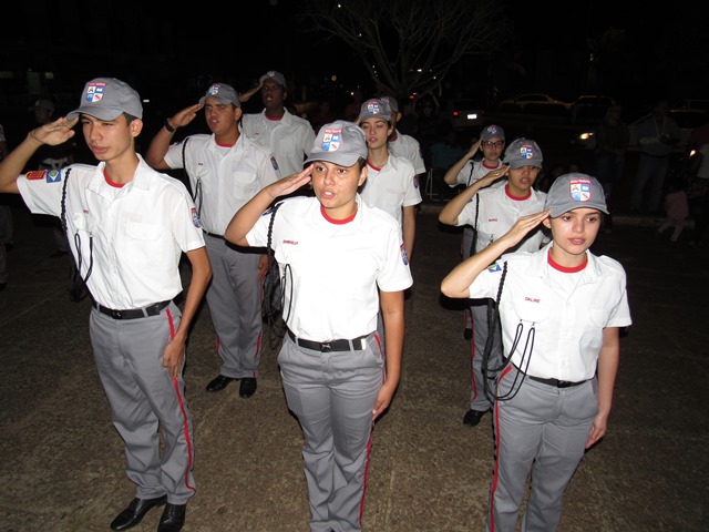 Formatura marca o primeiro ano da Escola Militar Tiradentes em Juara.