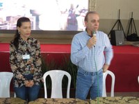 Henrique Prata, presidente da Fundação Pio XII visitou Juara neste sábado, dia 16.