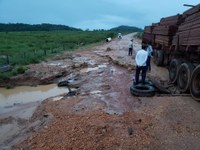 João Rissotti e Eraldo Markito pedem providências urgentes em bueiros na Estrada de Paranorte.