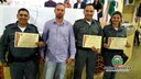 Militares da Escola Tiradentes recebem homenagem da Câmara de Vereadores.