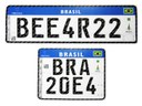 Novo modelo de placa de carro, com chip, começa a valer em 2018.