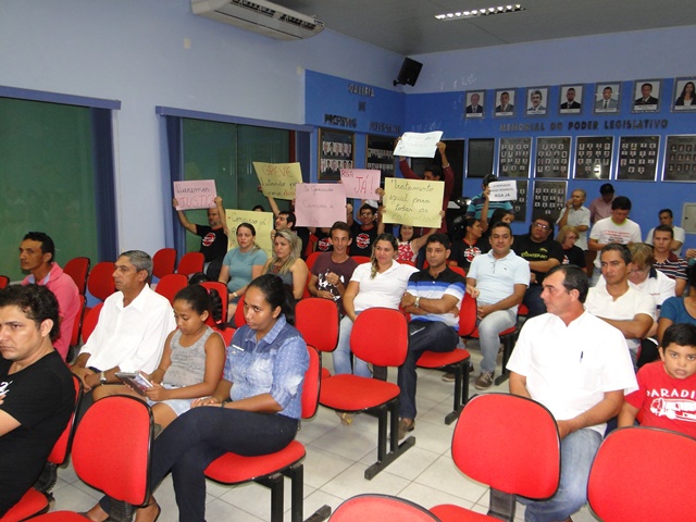 Pelo RGA. Servidores do estado buscam apoio do Poder Legislativo de Juara/MT.