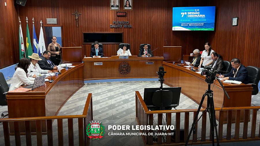 Poder Legislativo realiza a 7ª Sessão Ordinária de 2023