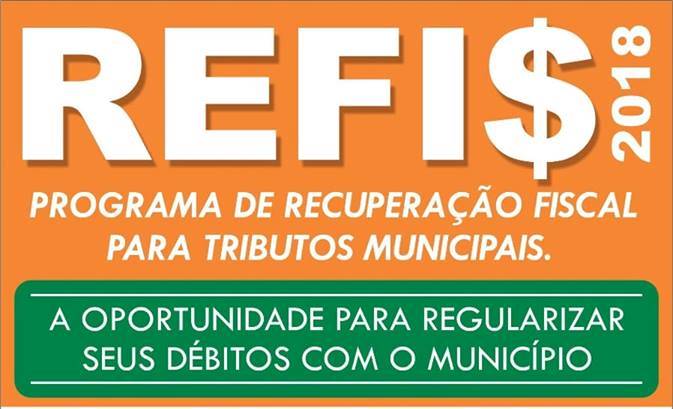 Prefeitura terá horário diferenciado para interessados em aderir ao REFIS.