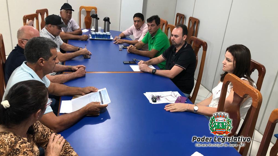 Representantes da APRI se reuniram com vereadores para apresentar projeto de asfaltamento de mais 30 km na MT-325/160