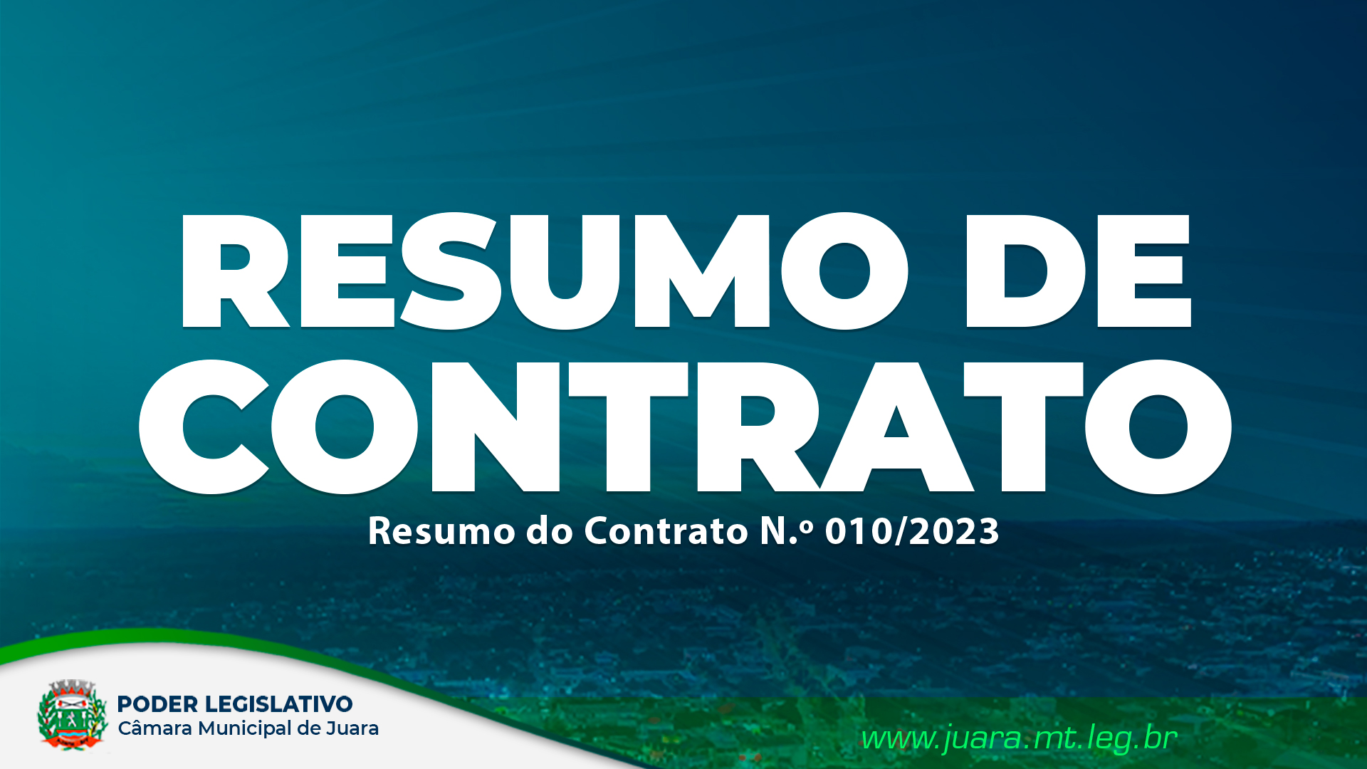 Resumo do Contrato N.º 010/2023