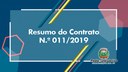 Resumo do Contrato Nº 011/2019