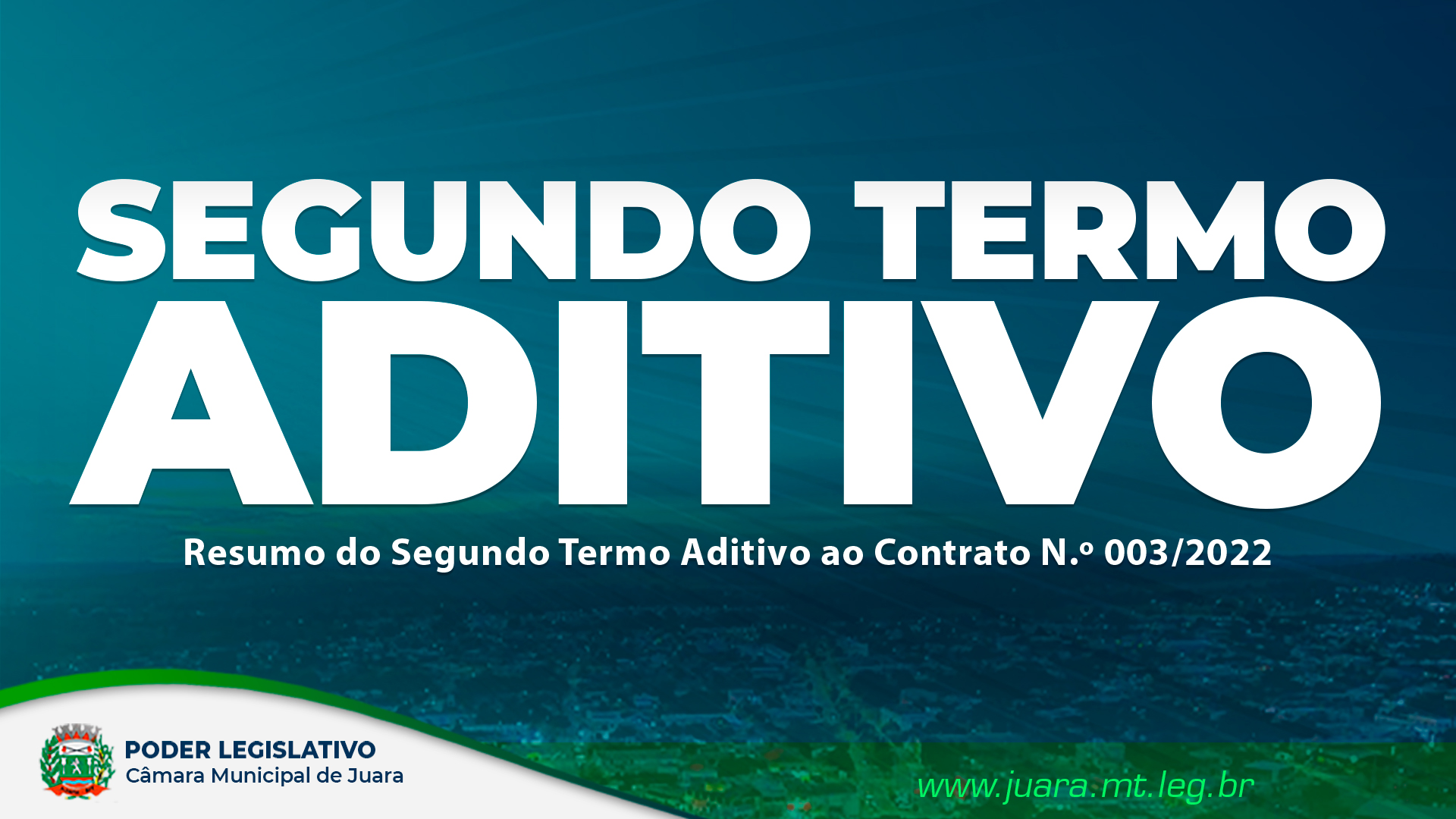 Resumo do Segundo Termo Aditivo ao Contrato N.º 003/2022