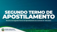 Confira o Resumo do Segundo Termo de Apostilamento do Contrato N.º 002/2023