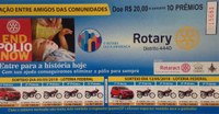 Rotary Club de Juara destaca a campanha de combate a poliomielite.