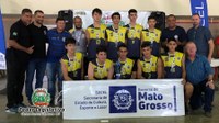 Secretário da Secel-MT prestigiou a 5ª etapa dos Jogos Escolares e Jogos Estudantis de Seleções em Juara