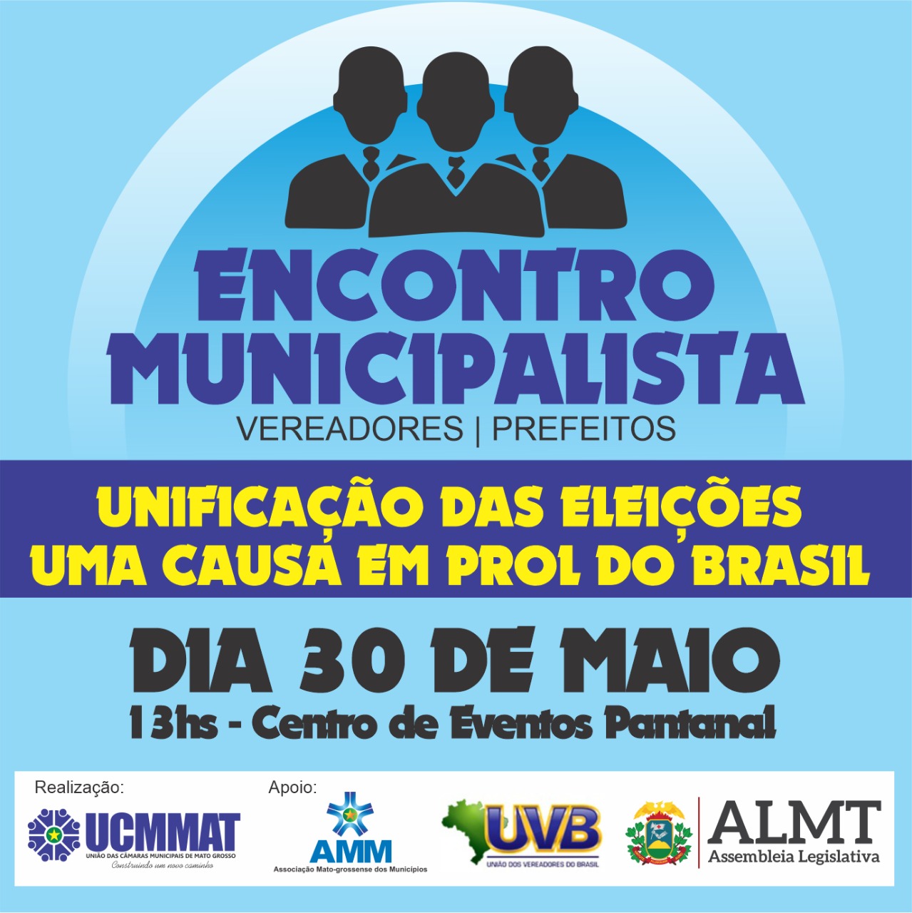 UCMMAT e AMM mobilizam vereadores e prefeitos para debater prorrogação de mandatos.