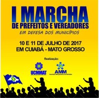 UCMMAT mobiliza vereadores para I Marcha em Cuiabá. 