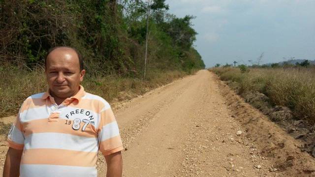 Ver. Chico do INDEA (PSB) percorre estradas consertadas pelo FETHAB.