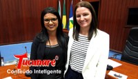 Vereadoras Ulliane e Marta estreiam série de entrevistas na Rádio Tucunaré.