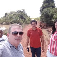 Vereadores fiscalizam obras de melhorias nas estradas do interior castigadas pelas chuvas.